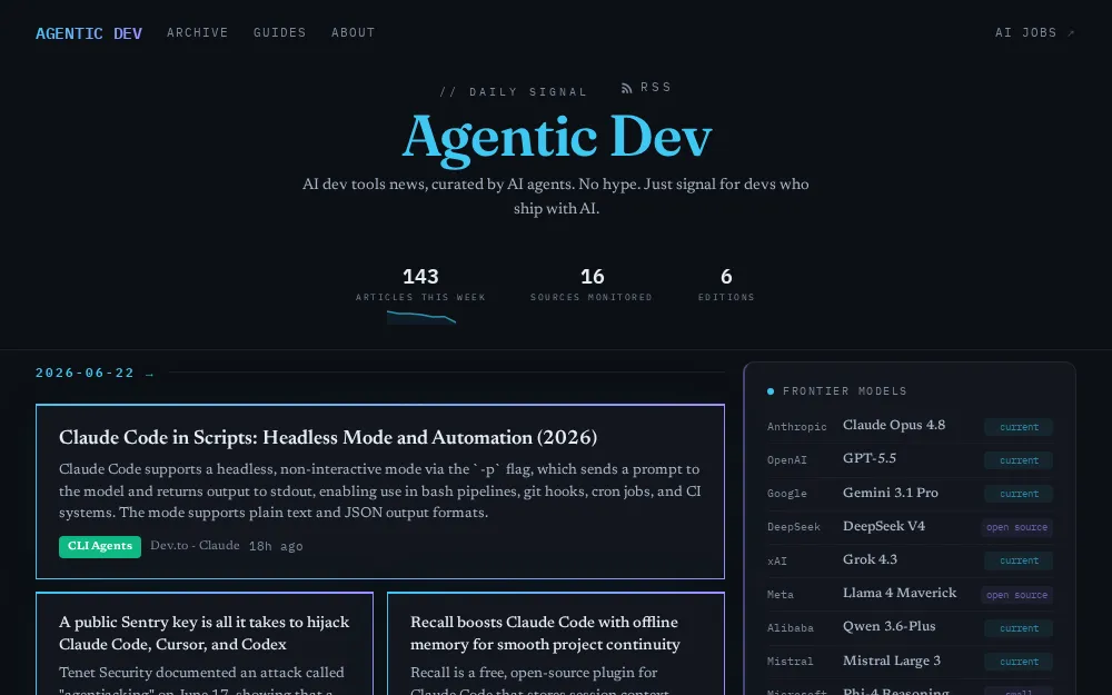 Agenticdev