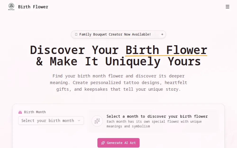 Birth Flower