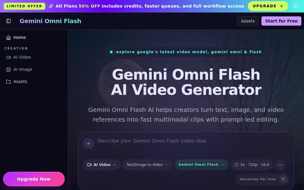 Gemini Omni Flash