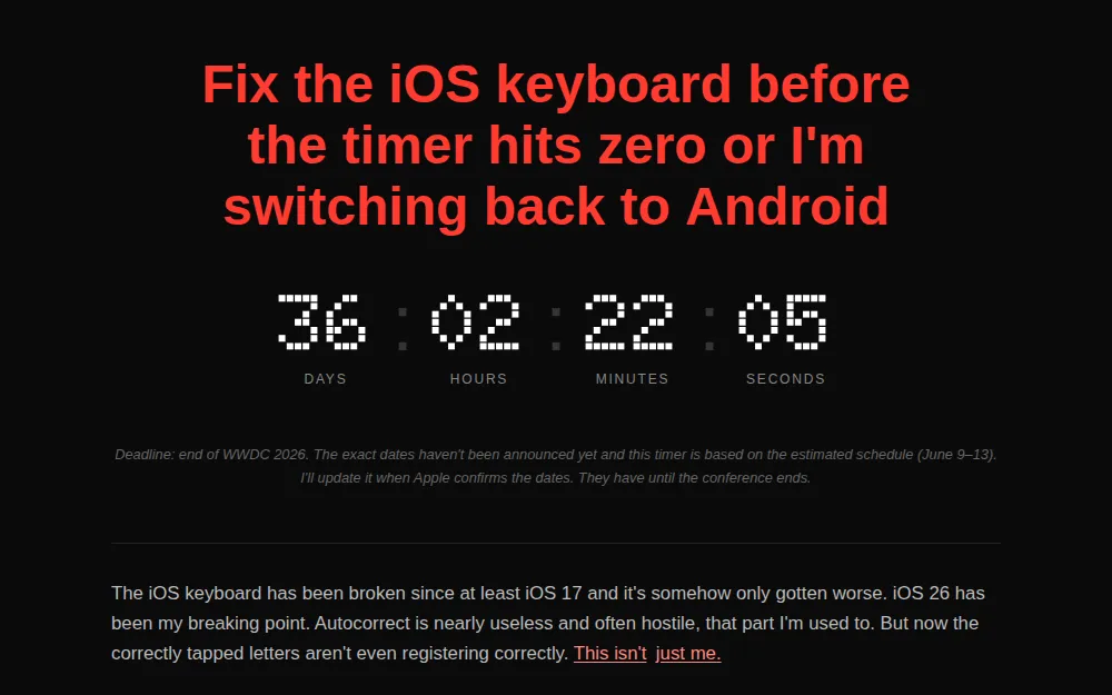Ios Countdown