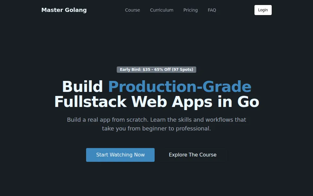 Mastergolang