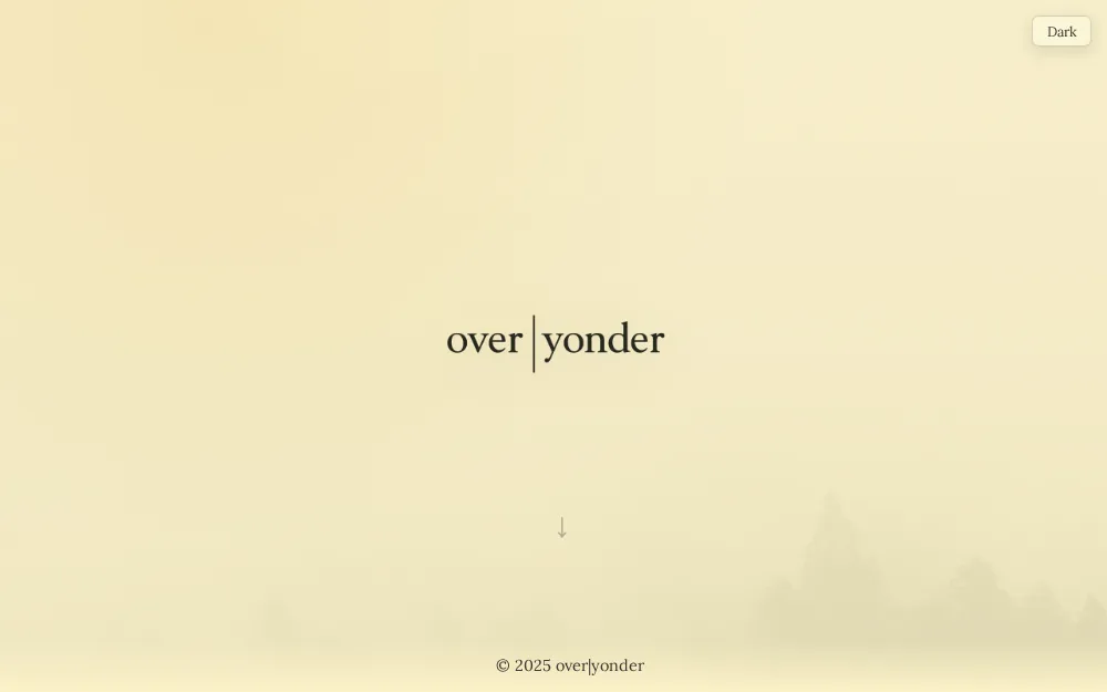 Over Yonder