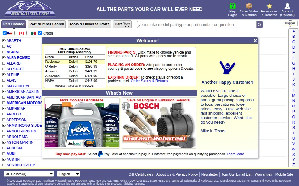 rockauto.com